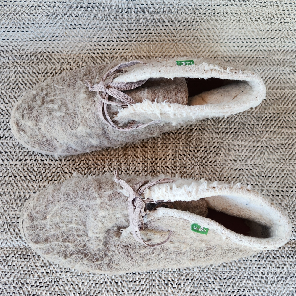 Cozy Women's Shoes in Cream